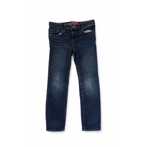 babyGap 1969 Mini Skinny Jeans Dark Wash Adjustable Waist Size 5 Years Kids